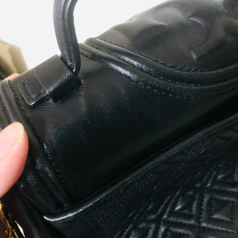 Tory Burch Fleming Satchel Crossbody Bag